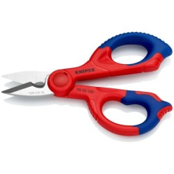 Ciseaux d'électricien Knipex - Longueur 155 mm - Tranchants en inox