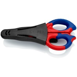 Ciseaux d'électricien Knipex - Longueur 155 mm - Tranchants en inox
