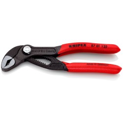 Pince multiprise de pointe Cobra Knipex - Poignées gainées - Longueur 125 mm
