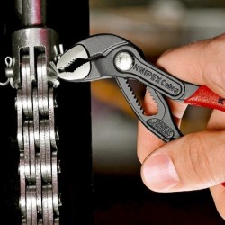 Pince multiprise de pointe Cobra Knipex - Poignées gainées - Longueur 125 mm