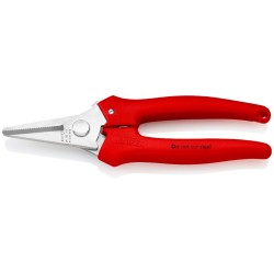 Cisaille universelle pour carton plastique aluminium laiton cuivre Knipex - Longueur 140 mm