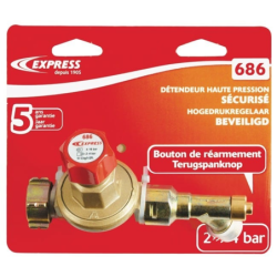 Détenteur réglable propane variable 2 à 4 bar