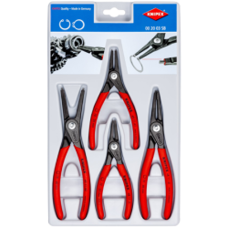 Jeu de 4 pinces de précision Knipex pour circlips