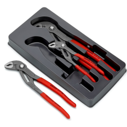 Pinces multiprises Cobra Knipex - lot de 3 pièces