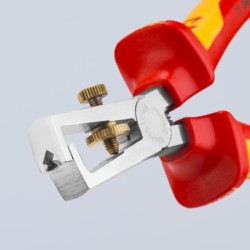 Pince à dénuder isolée chromé 1000 V VDE longueur 160 mm