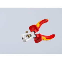 Pince à dénuder isolée chromé 1000 V VDE longueur 160 mm
