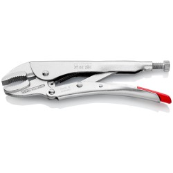 Pince de connexion étau zinguée brillante - Fer laminé - Knipex - Longueur 250 mm