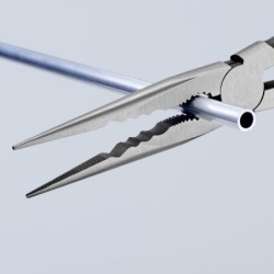 Pince à monter, à profils transversaux Knipex - Poignées gainées plastique - Longueur 280 mm