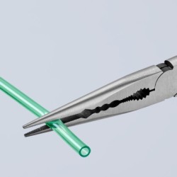 Pince à monter, à profils transversaux Knipex - Poignées gainées plastique - Longueur 280 mm