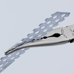Pince à monter, à profils transversaux Knipex - Poignées gainées plastique - Longueur 280 mm