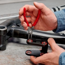 Pince de précision pour circlips intérieur d'alésage longueur 140 mm