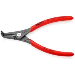 Pince de précision coudée à circlips bagues extérieures Ø 19-60 mm Knipex - Longueur 165 mm