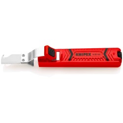 Outil à dégainer Knipex pour câbles ronds standard - Lame scalpel - Longueur 165 mm