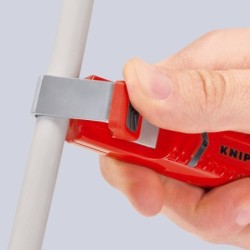 Outil à dégainer Knipex pour câbles ronds standard - Lame scalpel - Longueur 165 mm