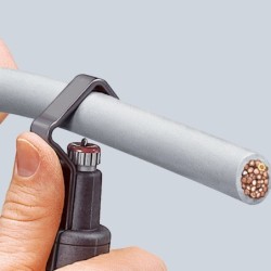 Outil à dégainer Knipex pour coupe en spirale - Longueur 135 mm - Ø 6 à 29 mm