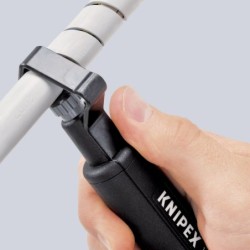 Outil à dégainer Knipex pour coupe en spirale - Longueur 135 mm - Ø 6 à 29 mm