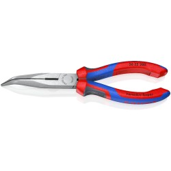 Pince de mécanicien demi-ronde avec tranchant Knipex longueur 200 mm