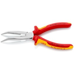 Pince coupante latérale bec biseauté cigogne 40° - Knipex - 200 mm - Isolée 1000V