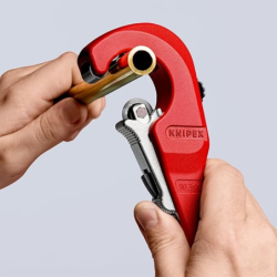 Coupe-tubes compact pour tubes cuivre et inox - TubiX Knipex - Capacité Ø 6 - 35 mm