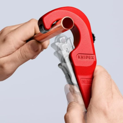 Coupe-tubes compact pour tubes cuivre et inox - TubiX Knipex - Capacité Ø 6 - 35 mm