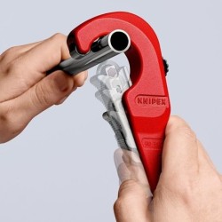 Coupe-tubes compact pour tubes cuivre et inox - TubiX Knipex - Capacité Ø 6 - 35 mm