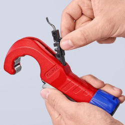 Coupe-tubes compact pour tubes cuivre et inox - TubiX Knipex - Capacité Ø 6 - 35 mm