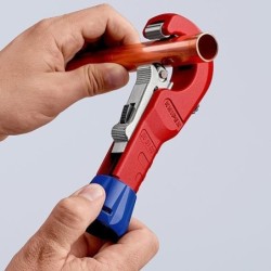 Coupe-tubes compact pour tubes cuivre et inox - TubiX Knipex - Capacité Ø 6 - 35 mm