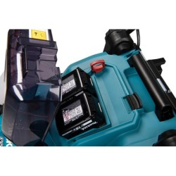 Tondeuse à gazon DLM382PT2 Makita 38cm avec 2 batteries 18V 5Ah et chargeur double