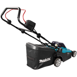 Tondeuse à gazon DLM382PT2 Makita 38cm avec 2 batteries 18V 5Ah et chargeur double