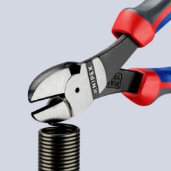 Pince coupante de côté à forte démultiplication Knipex