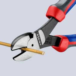 Pince coupante de côté à forte démultiplication Knipex