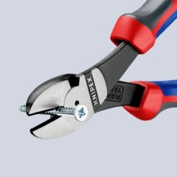 Pince coupante de côté à forte démultiplication Knipex