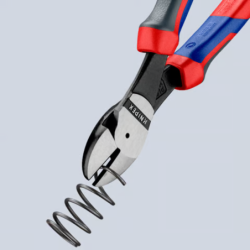 Pince coupante de côté à forte démultiplication Knipex