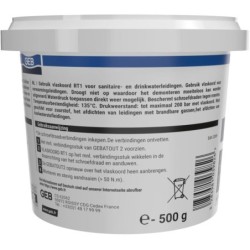 Pâte à joint Gebatout 2 pour raccords filetés métalliques