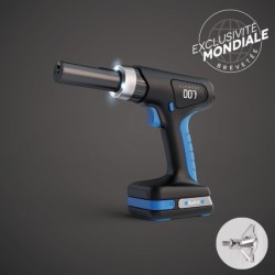 Outil de pose sur batterie Scell-it E-007 pour chevilles à expansion avec 1 batterie et 1 chargeur