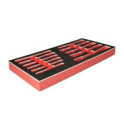 Module de clés à pipe débouchées 6 pans 11 pièces
