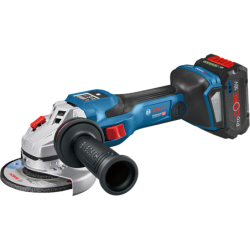 Meuleuse GWS 18V-15 SC Bosch 125 mm en L-Boxx sans batterie ni chargeur