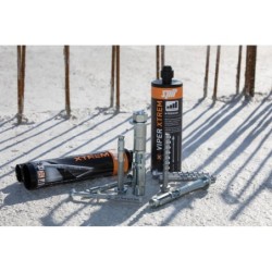 Résine de scellement chimique Viper Extrem cartouche de 410 ml