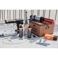 Résine de scellement chimique Viper Extrem cartouche de 410 ml