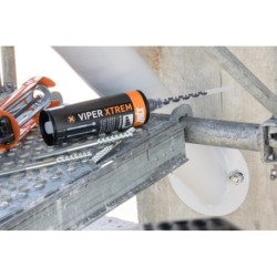 Résine de scellement chimique Viper Extrem cartouche de 410 ml