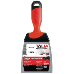 Couteau à enduire inox Taliaplast bords à 90°