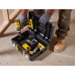 Malette avec plateau mousse modulable Stanley TSTAK Fatmax
