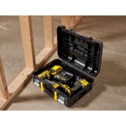 Malette avec plateau mousse modulable Stanley TSTAK Fatmax
