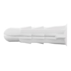 Cheville plastique spéciale matériaux creux et patte à vis Arpon Spit 8 x 30 mm grappe de 100
