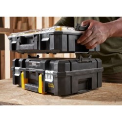 Organisateur grande capacité Stanley Fatmax Pro-stack 7,8 L avec 10 compartiments