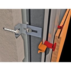Cheville à frapper B-Long Xtrem avec vis tête hexagonale zinguée - boîte de 50