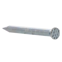 Pointe béton à tête plate CP en acier galvanisé - seau de 2kg