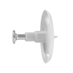 Clou tête de rivet pour béton avec rondelle plastique ø34mm boîte de 200