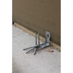 Vis béton Tapcon HFL Xtrem acier zingué tête hexagonale
