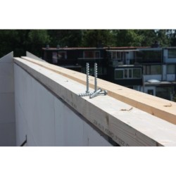 Vis béton Tapcon HFL Xtrem acier zingué tête hexagonale